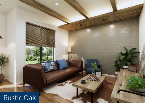 インテリアデザイン_Rustic Oak