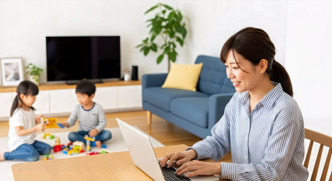 子育て中のリモートワーク