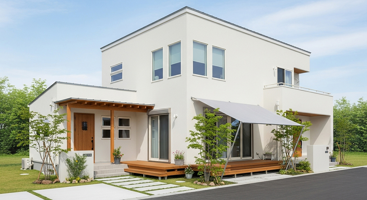 換気窓の充実した戸建住宅