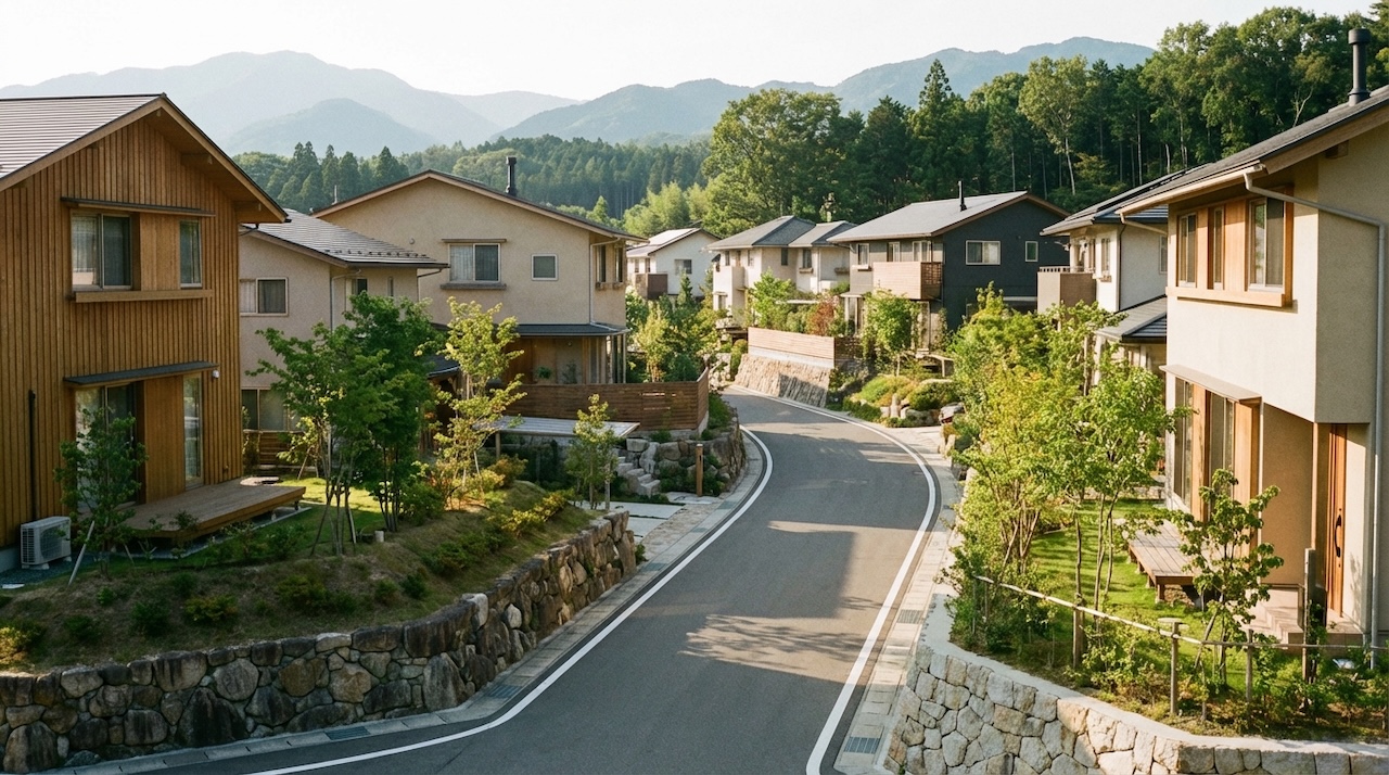 緑豊かな住宅街