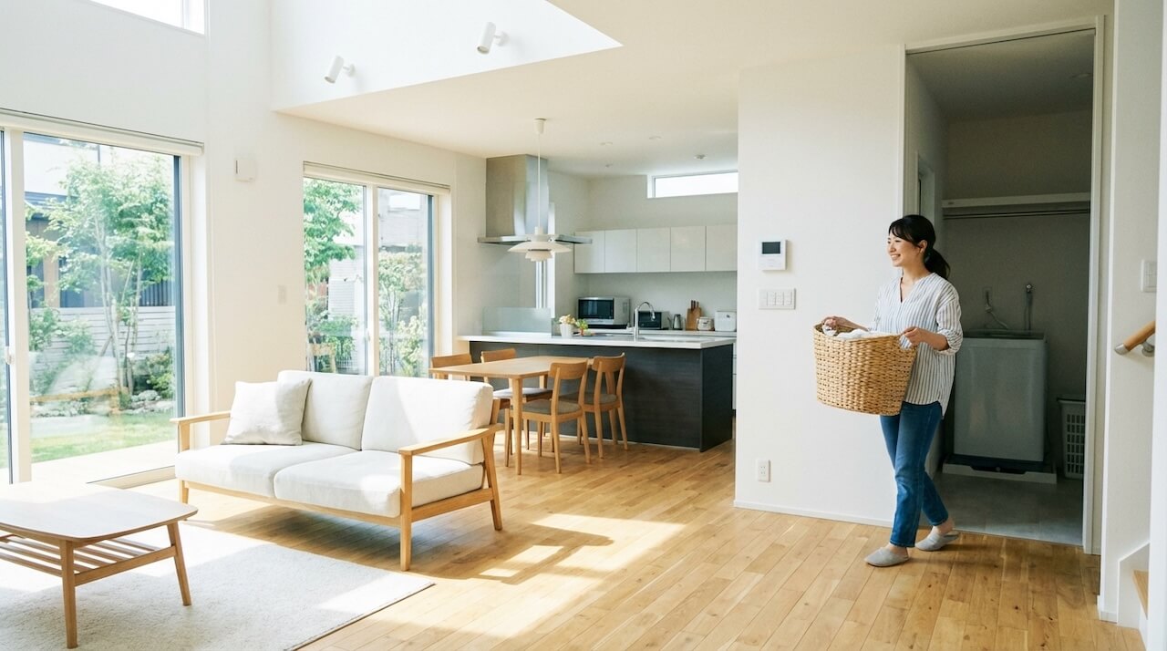 設計された家は、暮らしを軽くする