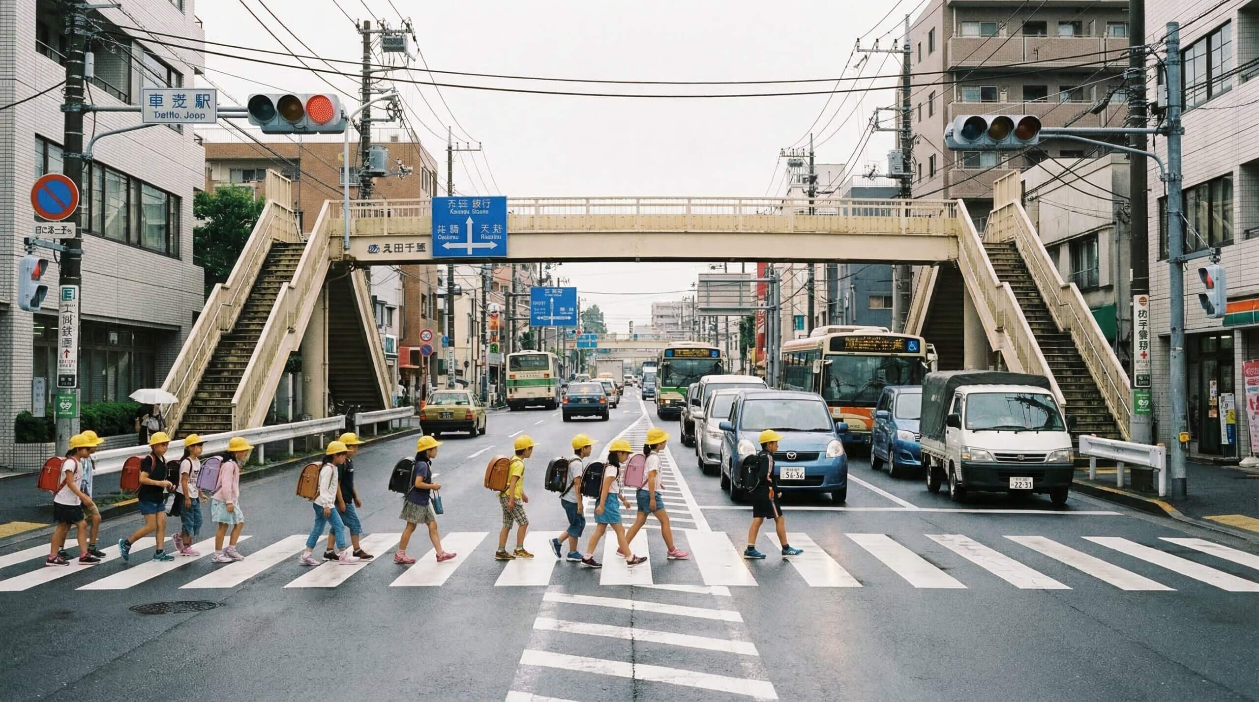 通学路の安全を支える日常